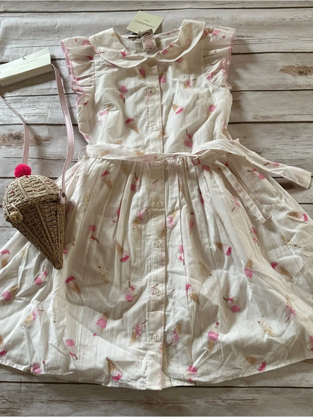 Cynthia Rowley ice cream dress nwt - Picture 1 of 10